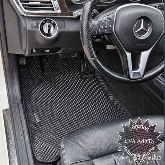 Ева EVA коврики Mercedes C-Class W204(2007-2014)