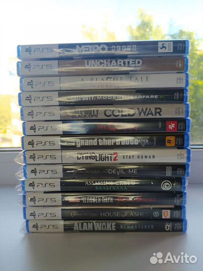 Коллекция игр PS4 и PS5