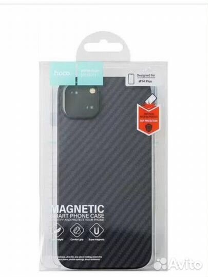 Клип-кейс Hoco Cave для Apple iPhone 14 Plus Black