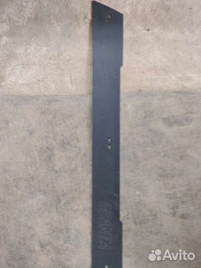 Накладка на решетку бампера, гранта, зима