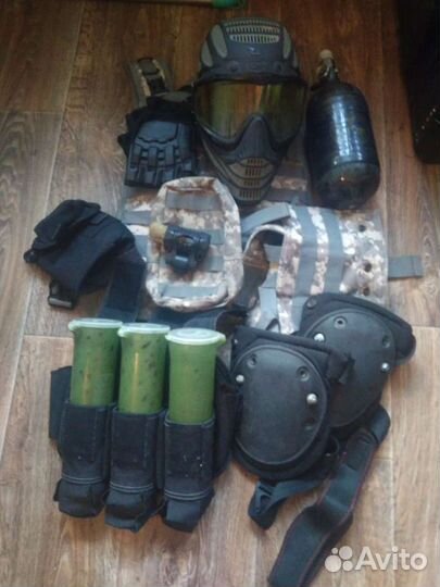 Пейнбольное снаряжение