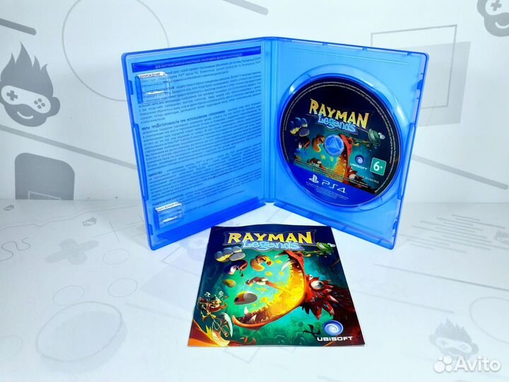 Диск для PS4 Rayman Legends б/у с гарантией