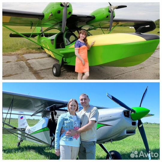 Ознакомительный полёт на самолётах Орион и Kit Fox