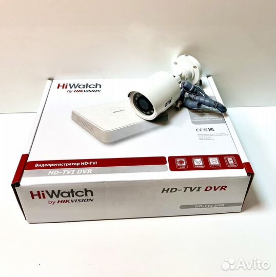 Комплект видеонаблюдения на любое количество камер