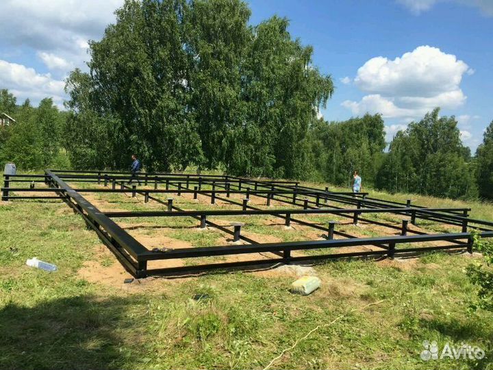 Фундамент / Винтовые сваи под ключ