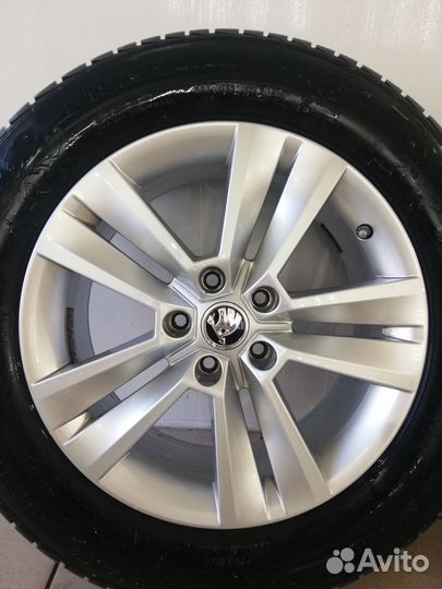 Колеса в сборе skoda kodiak r17