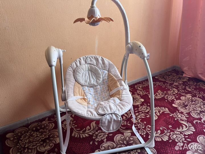 Детские электронные качели