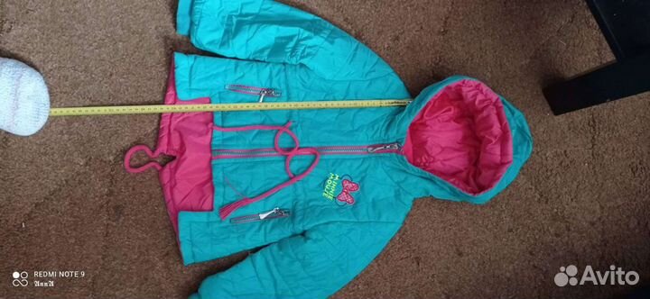 Куртка весенняя для девочки на 2-4 года