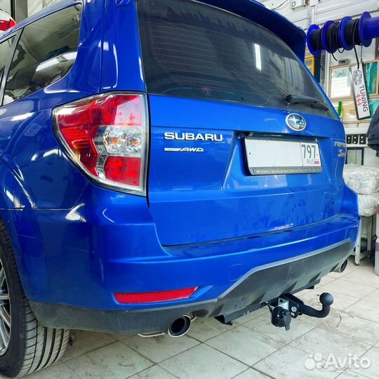 Фаркоп на subaru forester