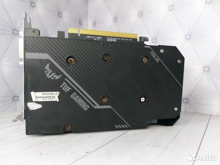 Игровая видеокарта asus TUF GTX 1660s gaming 6gb