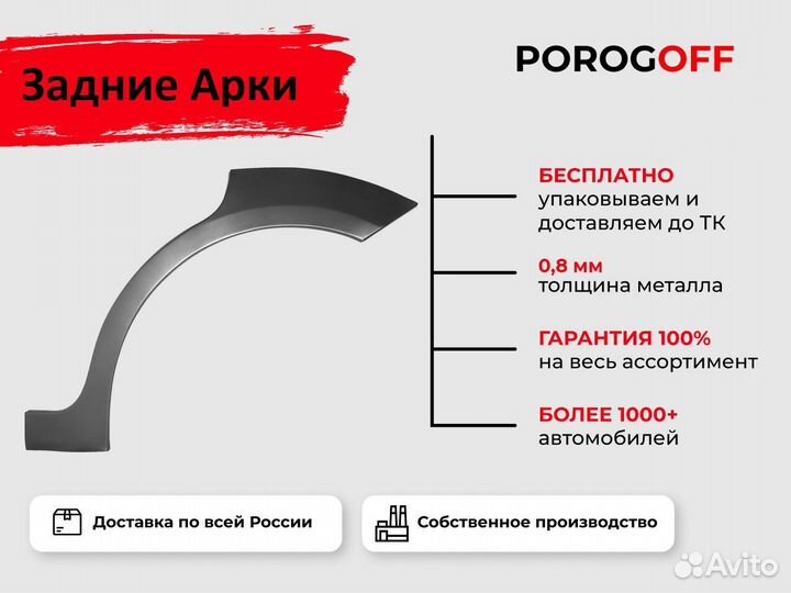 Ремонтные пороги Skoda Fabia 2