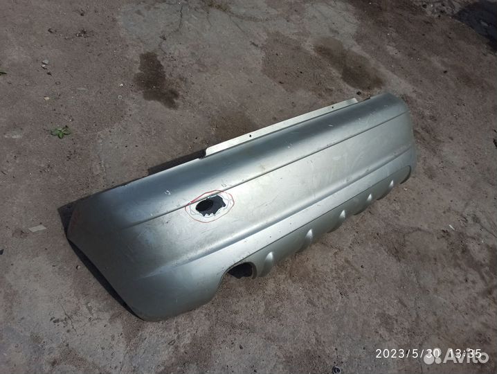 Бампер задний daewoo matiz