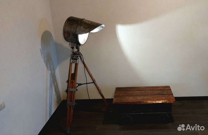 Торшер напольный лофт