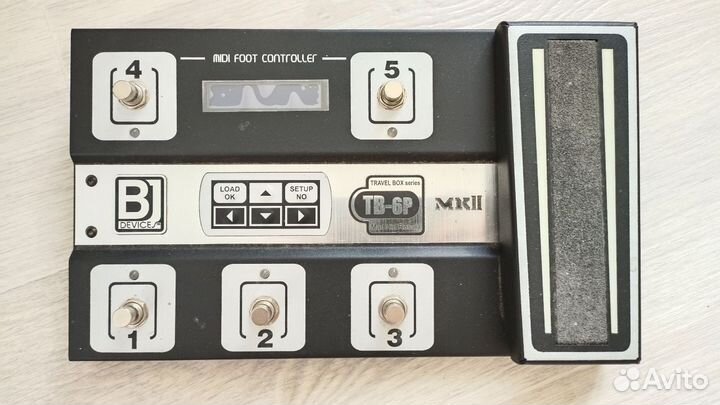 Bj Devices TB-6P mkii midi Контроллер с педалью