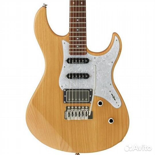 Yamaha Pacifica 612viix Yellow Natural Satin