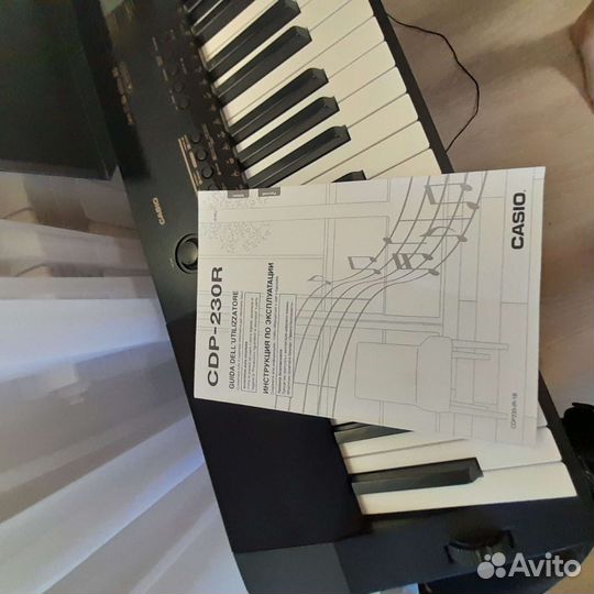Цифровое пианино casio cdp 230r