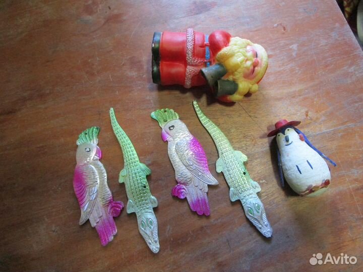 Винтажные ёлочные игрушки из СССР