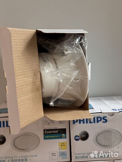 Светильник встр Philips Downlight essential 2700K