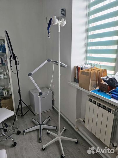 Косметологическая лампа лупа