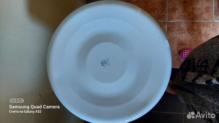 Кастрюля эмалированная