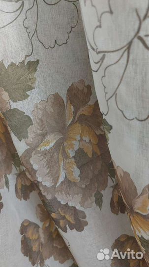 Тюль лён батист на отрез