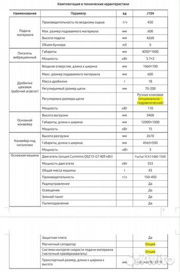 Мобильная щековая дробилка mesda MD-J10H