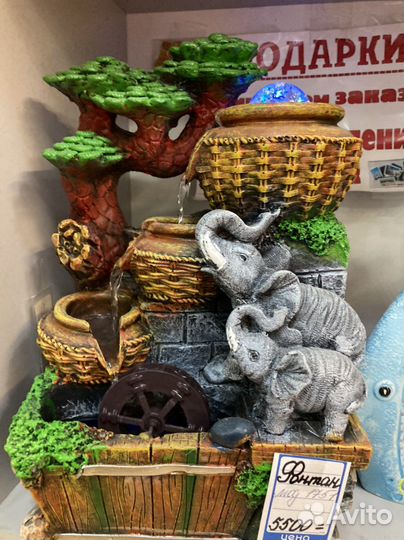 Декоративный фонтан