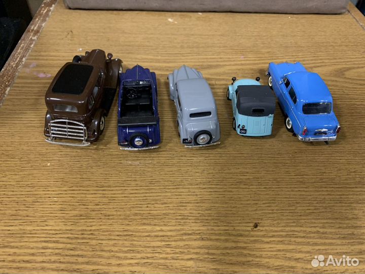 Модели авто 1:43 СССР Деагостини и наш автопром 5ш