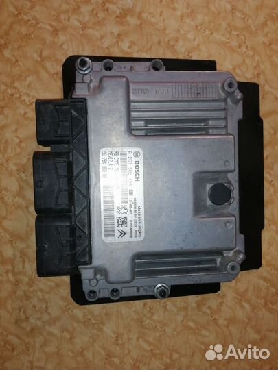 Блок управления двигателем ситроен пежо