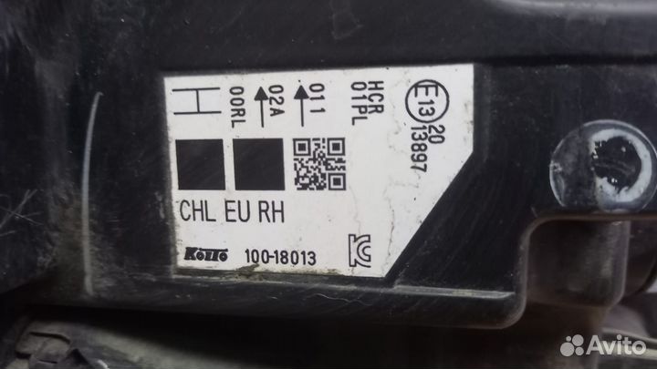 Фара правая Nissan Qashqai II J11R 2013-2023