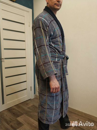 Мужской махровый халат