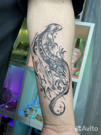 Татуировка/тату/художественная татуировка