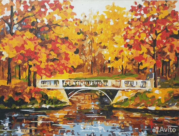 Картины по номерам раскрашенные