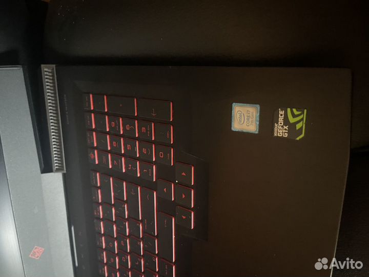 Игровой ноутбук HP omen 17