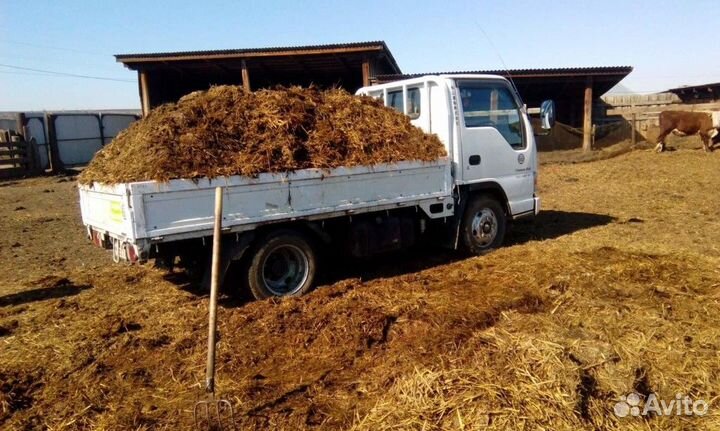 Навоз в мешках