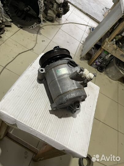 Компрессор кондиционера priora халла