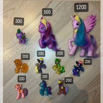 My little pony Пони Селестия Искорка Спайк