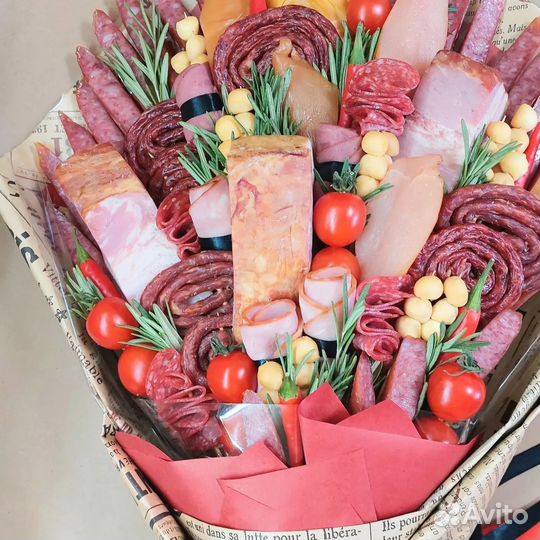 Съедобные букеты для мужчин