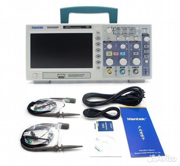 Осциллограф dso5202p, 2 канала 200MHz