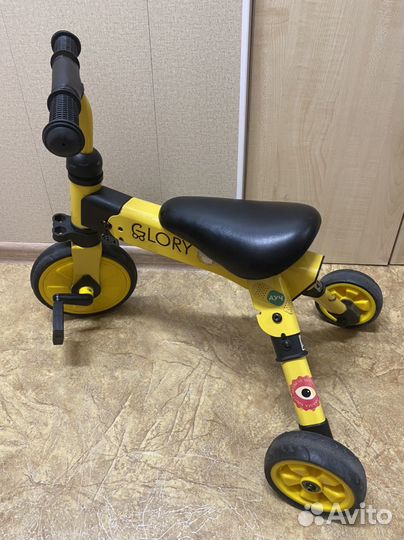 Беговел велосипед 2 в 1