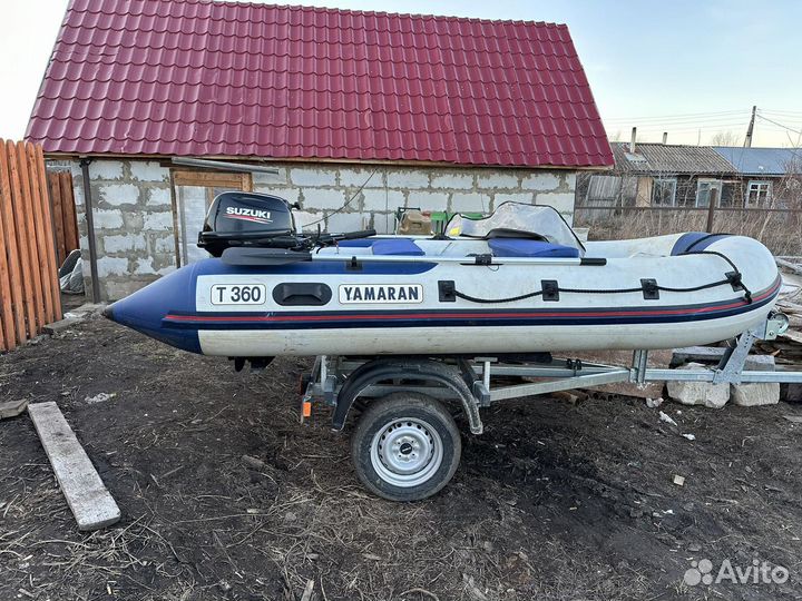 Лодка с мотором