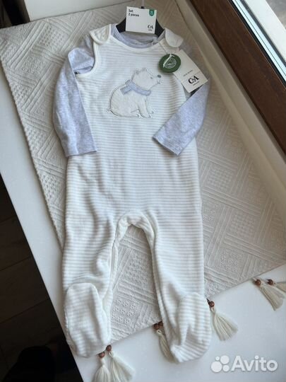 Боди ползунки слип C&A 74 80