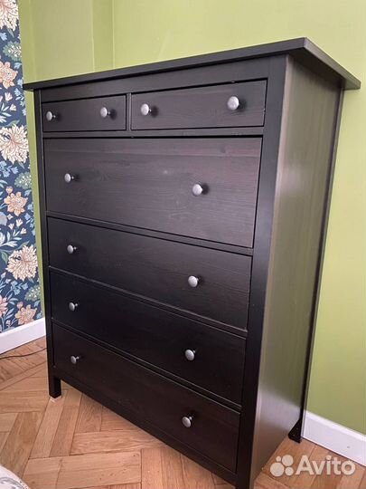 Комод hemnes IKEA + системы хранения