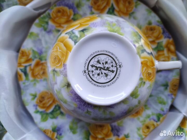 Чайный сервиз sakura gold collection 24 carat