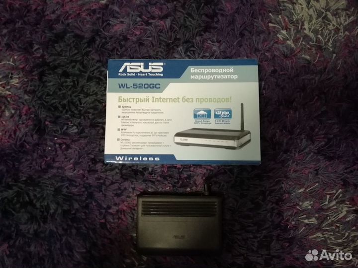 Wi-FI роутер asus WL-520GC