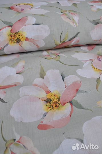 Ткань линенс (для штор, скатерти, салфеток)