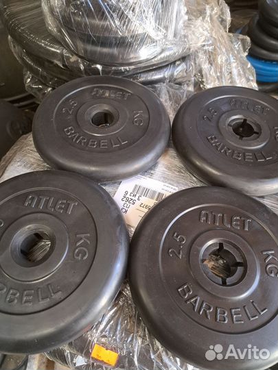 Комплект блинов 2,5 кг (4 шт )