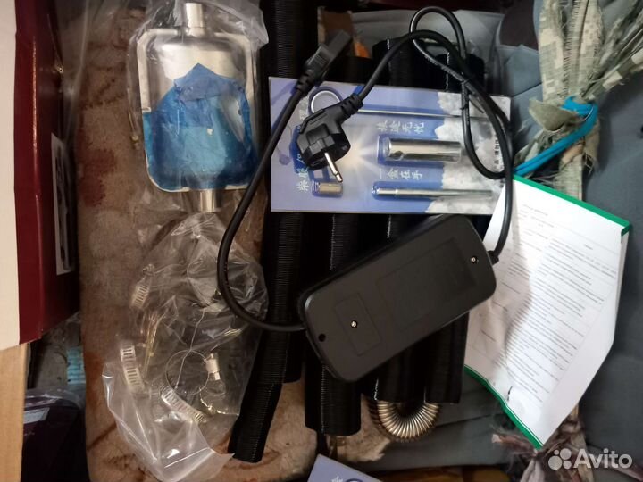 Отопитель дизельный, сухой фен с блютузом