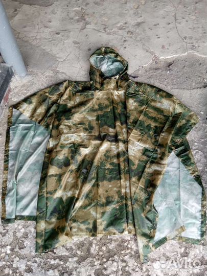 Дождевик Мох пончо