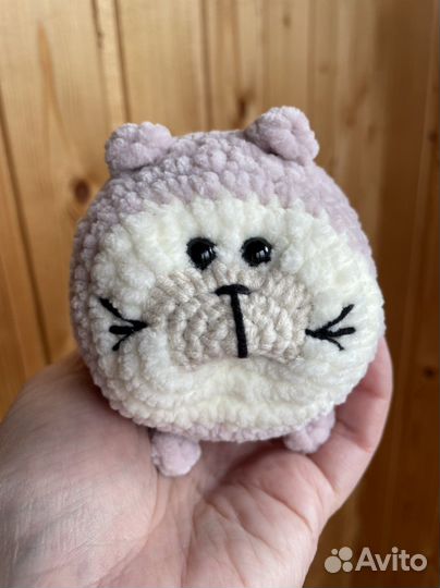 Котик ручной работы